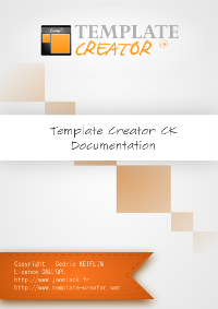 Template Creator CK documentation